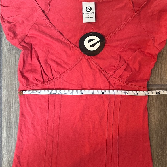 Banana Republic Brown Corduroy Mini Skirt with Ellemenno rust top. - Picture 7 of 9